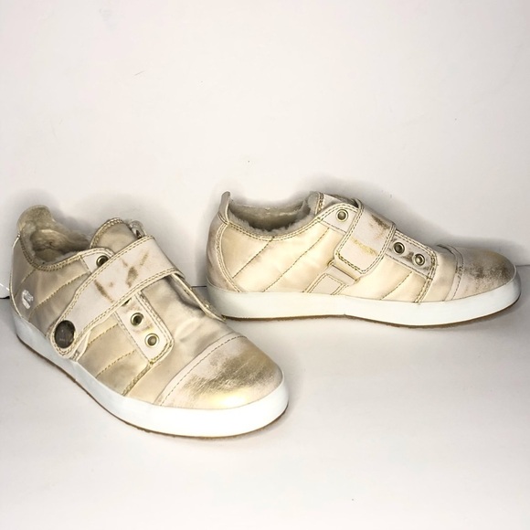 Timberland RARE Puffer Quilted Sneakers Off White - Picture 3 of 6